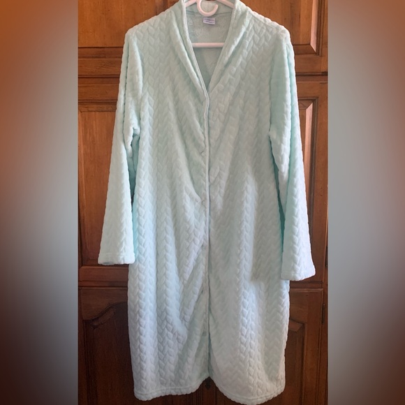 Croft & Barrow Intimates Long Robe - Picture 1 of 8